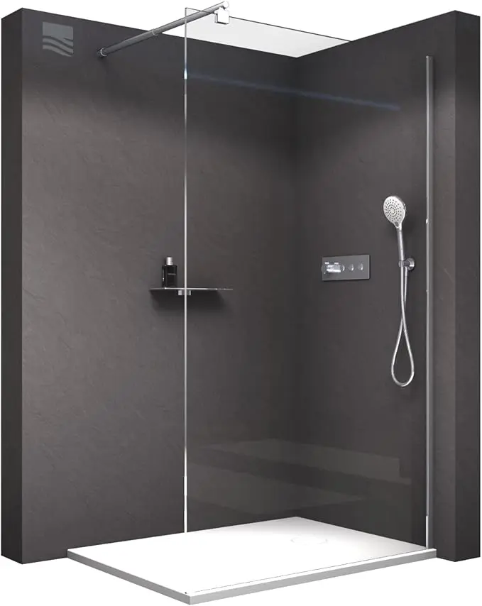Paroi de douche italienne BERNSTEIN EX101 160x200cm