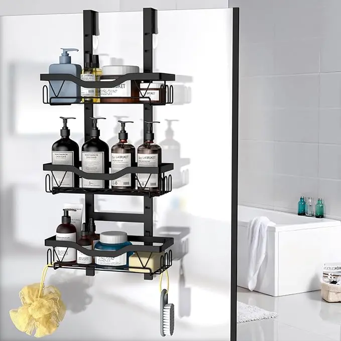 UUlioyer étagère à suspendre sans perçage pour douche