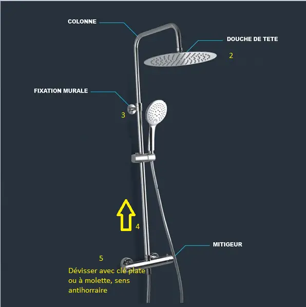 Schema pour remplacer colonne